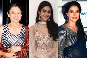 Tanuja and Kajol welcome Pranutan Bahl to Bollywood