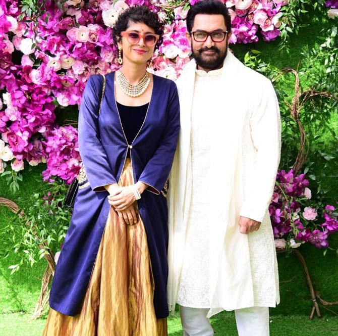 Kiran Rao and Aamir Khan