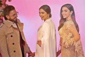 Here's how Ranveer Singh reacted to wife Deepika Padukone's wax statue