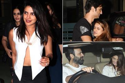 400px x 267px - Priyanka Chopra parties with Jacqueline Fernandez, Sushant Singh Rajput in  Khar