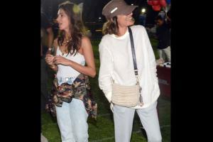 Shibani Dandekar and Adhuna Bhabani cross paths, see photos