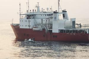 Ocean vessel Sagar Sampada catches fire with 30 crew members on board