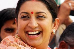 Smriti Irani takes a dig at Pakistan with a meme on Wing Cdr Abhinandan