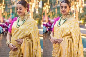 Surveen Chawla baby shower pictures are here; the actress looks radiant