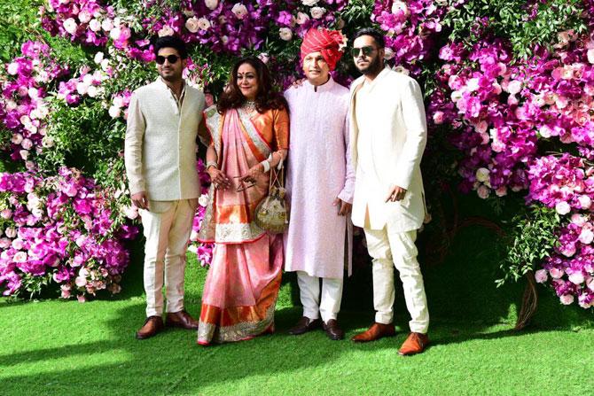Akash Ambani-Shloka Mehta wedding: What the Ambanis wore