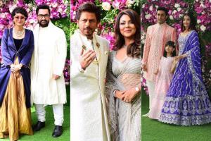 Akash Ambani-Shloka Mehta Wedding: B-town celebs attend grand wedding!