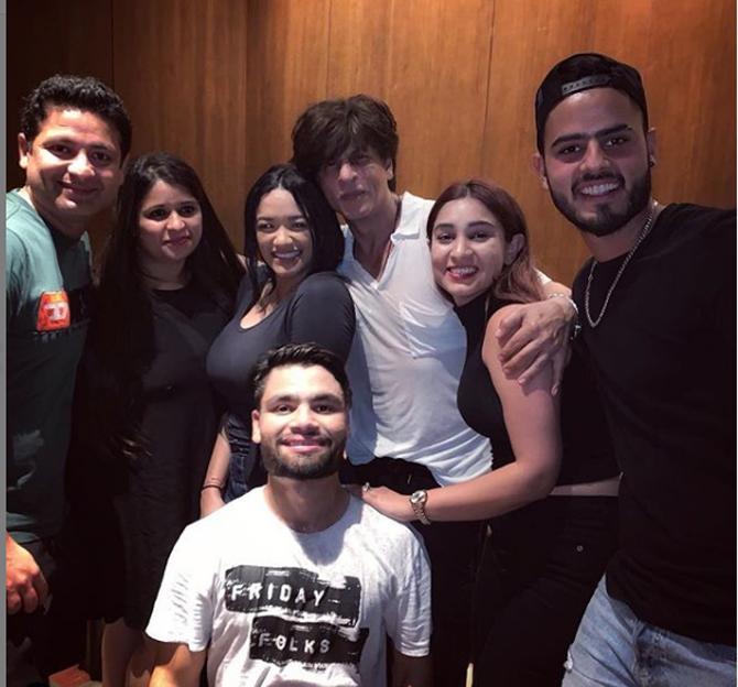 Nitish Rana's wife Saachi Marwah posted this image form a post-match party and captioned it as, 