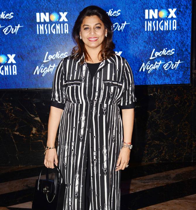 Pinky Reddy attended the screening of Student Of The Year 2 at Worli in Mumbai