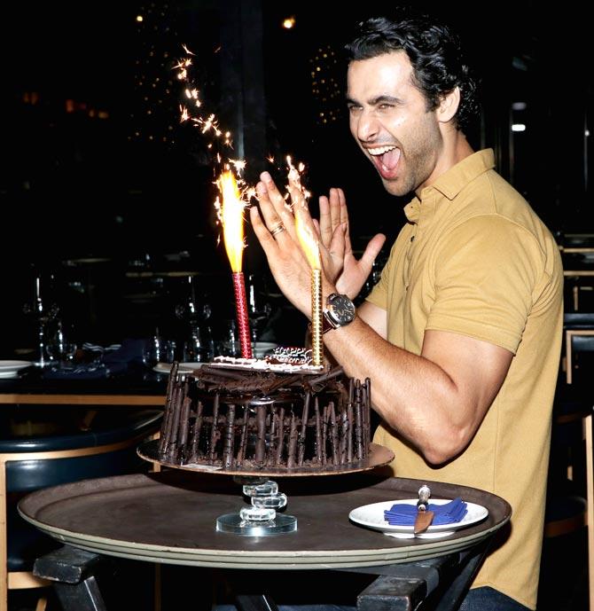 Race 3 actor Freddy Daruwala celebrated his birthday at a popular restaurant in Mumbai. From his web series Poison co-stars Arbaaz Khan, Riya Sen and host of other Bollywood celebs attended the party. All pictures/Yogen Shah