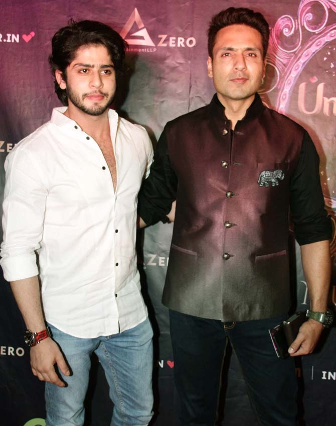 Actor Mohammed Iqbal Khan was seen after a long time as he attended the premiere of the music theatre 'Umrao Jaan', held at Rangmandir, Bandra.