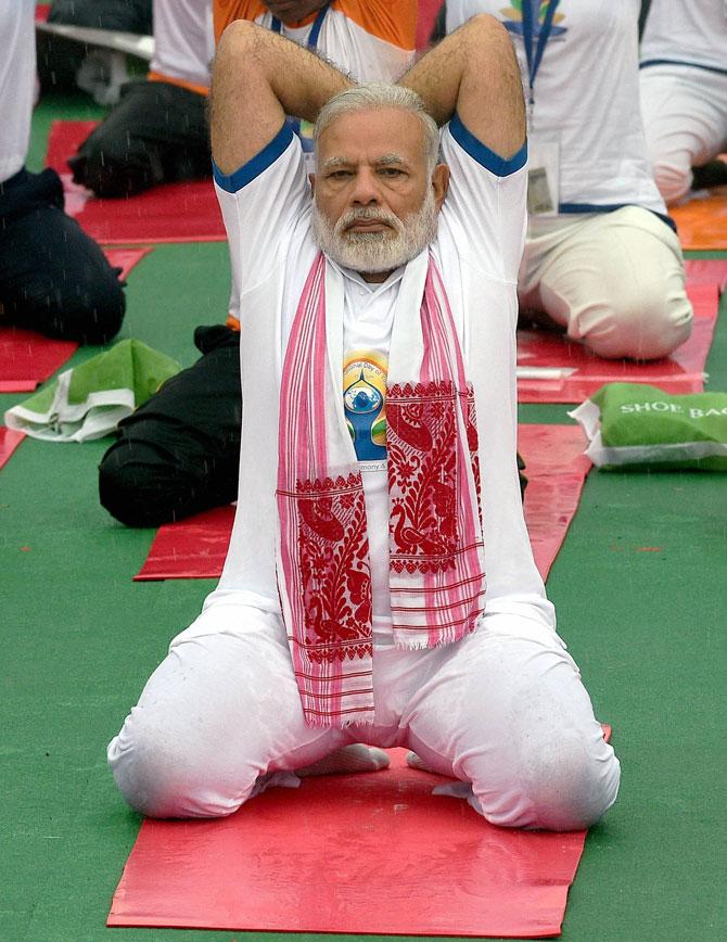 Narendra Modi's clarion call for marking 'International Day of Yoga' received an overwhelming response at the United Nations. In a first, a total of 177 nations across the world came together and passed the resolution to declare June 21 as the 'International Day of Yoga', at the UN.