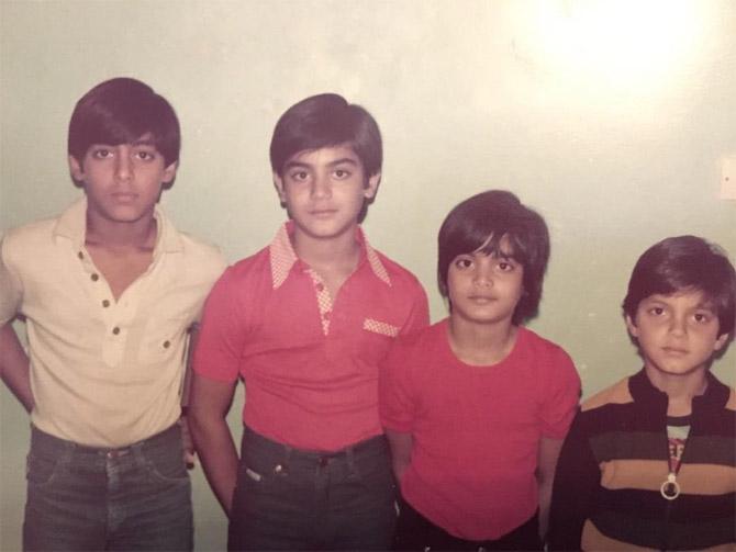 Salman Khan with his siblings - Arbaaz Khan, Alvira Khan and Sohail Khan. The son of legendary scriptwriter Salim Khan, Salman debuted in 1988 with Biwi Ho Toh Aisi and became a breakout star in 1989 with Maine Pyaar Kiya. What followed was a legendary film career and an exalted status as one of the three successful Khans in Bollywood. The actor is known for an extensive filmography featuring commercially successful ventures including Baaghi: A Rebel for Love, Patthar Ke Phool, Saajan, Hum Aapke Hain Koun, Karan Arjun, Pyaar Kiya To Darna Kya, Kuch Kuch Hota Hai, Hum Dil De Chuke Sanam, Tere Naam, Garv, Mujhse Shaadi Karogi, Wanted, Dabangg, Ready, Bodyguard, Ek Tha Tiger, Bajrangi Bhaijaan, Sultan, Tiger Zinda Hai, Race 3, Bharat, and Dabangg 3.