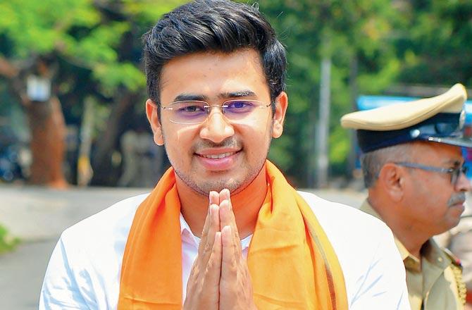 Tejaswi Surya: BJP's first-time contestant and its young turk, Tejaswi Surya won with 7,36, 605 votes against Congress Rajya Sabha member B.K. Hariprasad in the high-profile Bangalore South