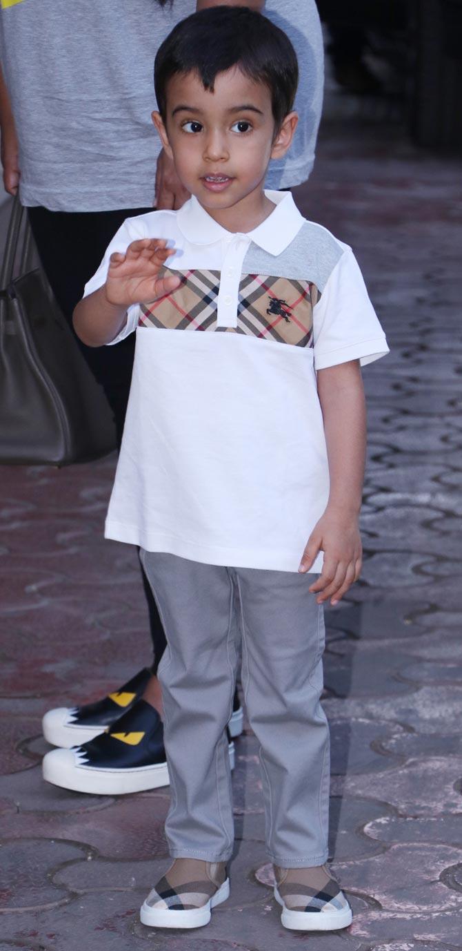Ahil Sharma, son of LoveYatri fame actor Aayush Sharma and Arpita Khan, turned 3 on March 30, this year. His mamu - Salman Khan organised a lavish birthday party at his farmhouse in Panvel. A mini fair was set up at Khan's Panvel farmhouse, as it was a fair-themed birthday party for Ahil.