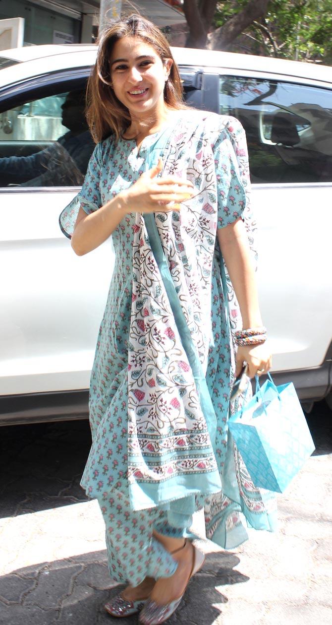 On the professional front, the actress will be next seen in David Dhawan's Coolie No 1. Sara Ali Khan and Varun Dhawan are all set to star in the modern version of Coolie No 1, and ever since the makers have announced it, Varun and Sara fans can't wait to watch this fresh pair. The original, which starred Govinda and Karisma Kapoor in the lead, was directed by Varun's father, filmmaker David Dhawan. David is returning to direct the new movie, which is produced by Vashu Bhagnani who also backed the 1995 film.