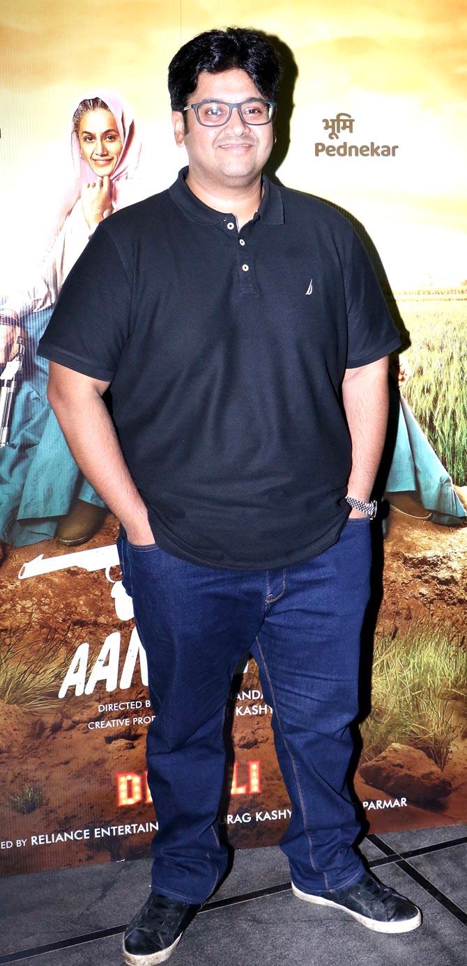 Milap Zaveri also attended the bash held at a popular club in Bandra, Mumbai.