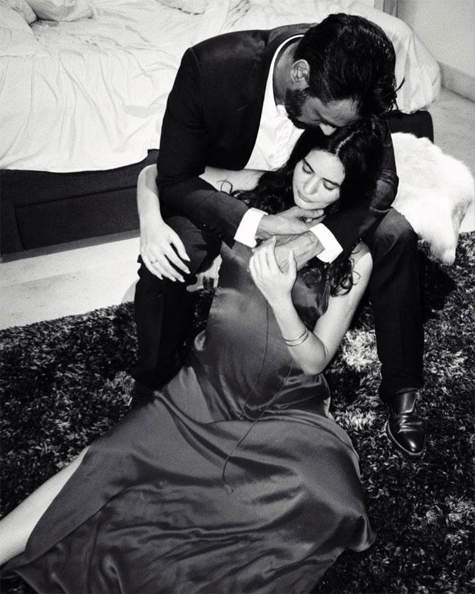 Gabriella Demetriades: Arjun Rampal is all set to experience the joy of fatherhood again! The Don actor announced to the world through a heartwarming picture with his girlfriend Gabriella Demetriades. Donning a stunning black tuxedo Arjun Rampal can be seen embracing Gabriella who looked adorable in a satin gown. Arjun captioned the image, 