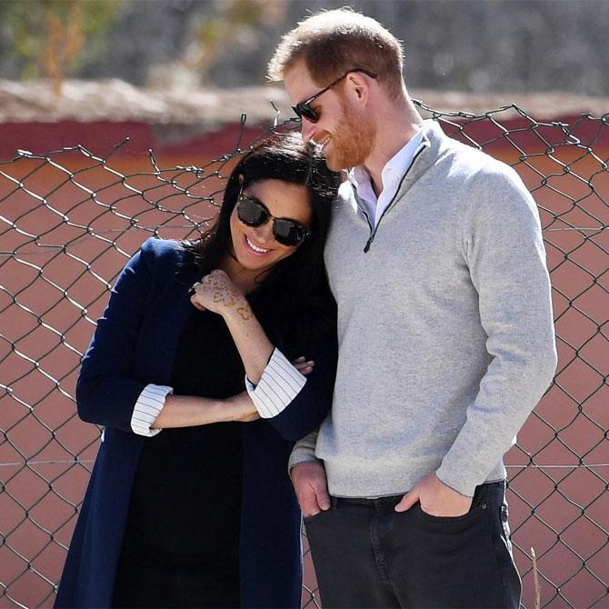 The Duke and Duchess of Sussex, Prince Harry and Meghan Markle, welcomed a baby boy on May 6, 2019, the Buckingham Palace said in an announcement. The child is seventh in line to the throne and an eighth great-grandchild for the 93-year-old Queen Elizabeth II. The baby is a fourth grandchild for Prince Charles and a first for Meghan Markle's mother Doria Ragland