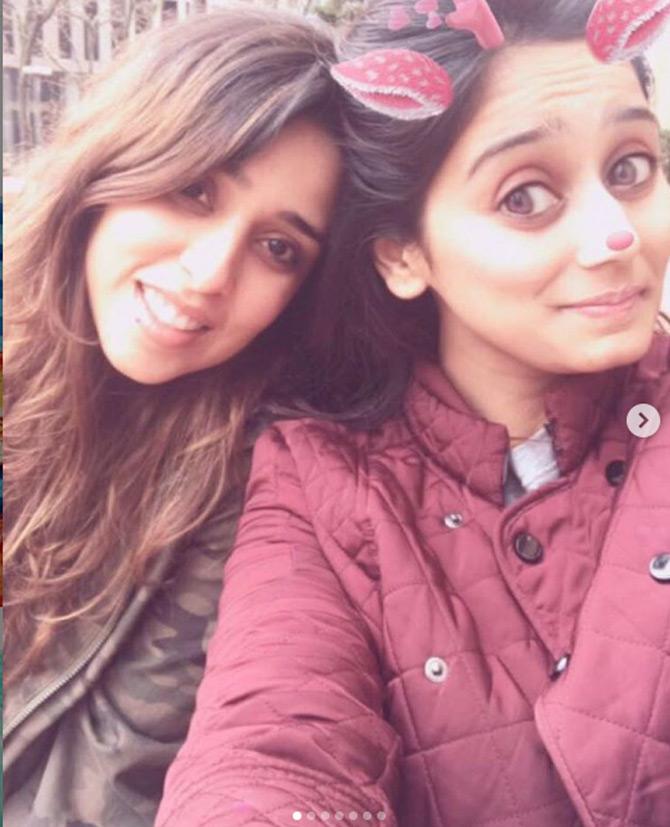 Rohit Sharma's wife Ritika Sajdeh posted this picture and captioned it, 