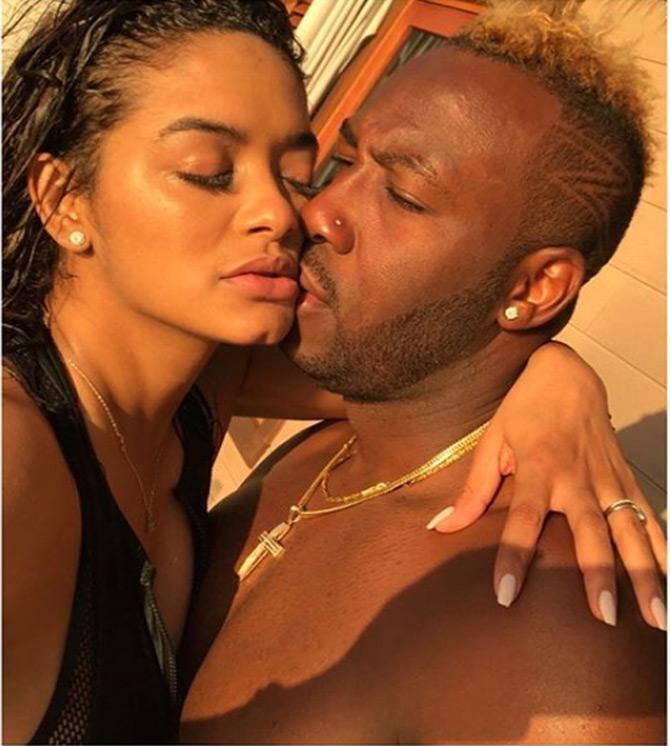 As IPL 2019 is in the business-end currently, we take a look at the wives of cricketers who have been cheering for their husbands throughout the season.
Andre Russell's wife Jassym Lora posted this picture and captioned it, 
