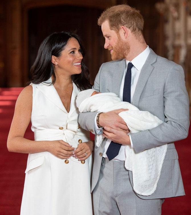 Meghan Markle and Prince Harry have chosen not to use a title for the newborn Archie Harrison Mountbatten-Windsor. 