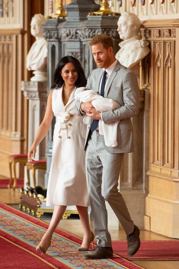 Talking about their first few days as parents, Meghan said: 