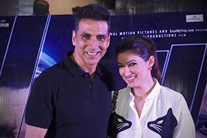 Akshay Kumar and Twinkle Khanna host a star-studded screening of Blank