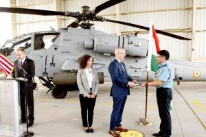 IAF receives first AH-64E Apache attack helicopter