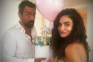 Arjun Rampal turns DJ at Gabriella Demetriades' baby shower