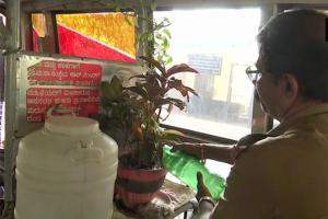 Driver in Bengaluru turns bus into mini-garden, Twitter all praises