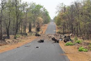 15 troopers, driver killed in Maoist blast in Maharashtra's Gadchiroli