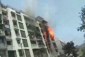 Mumbai: Fire breaks out at residential area in Andheri; three injured