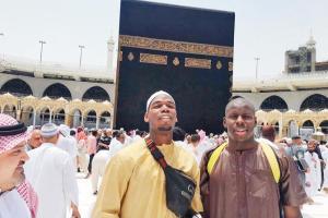 French footballer Pogba visits Mecca