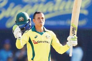 Usman Khawaja survives 'scary' blow during warm-up game vs West Indies