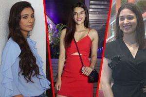 Kriti Sanon, Manyata Dutt, Radhika Apte's dinner outing!