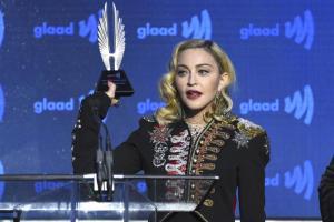 Madonna honoured at GLAAD Media Awards New York