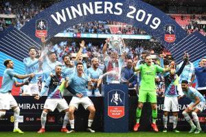 Man City thrash Watford 6-0 in FA Cup final to complete domestic treble