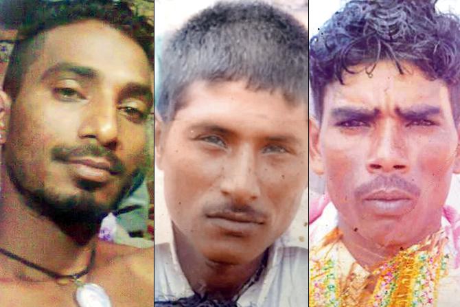 The workers who died while cleaning the septic tank. Pics/Hanif Patel