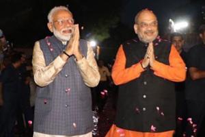 Narendra Modi, Amit Shah hold extensive discussion for five hours