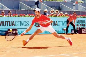 Novak Djokovic strolls, Roger Federer exits