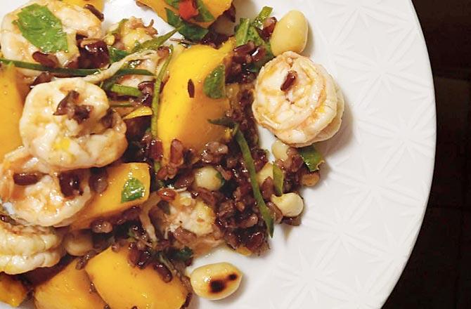 Prawn and Mango Salad