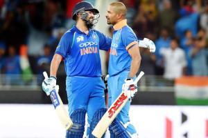 Shikhar Dhawan on being in touch with Rohit Sharma: He's not my wife!