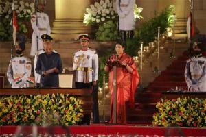 Smriti Irani, Jaishankar, Piyush Goyal, Javadekar take oath of office