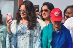 Sonakshi Sinha: Joined mother's rally as a daughter