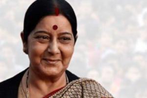 Sushma Swaraj congratulates Narendra Modi for 'big win'