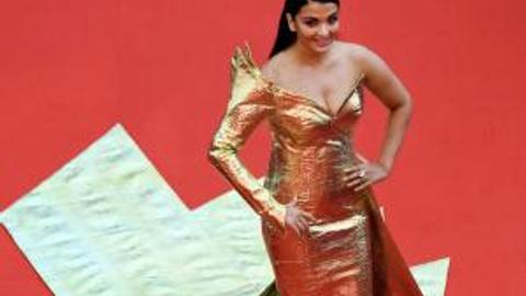 480px x 270px - Cannes Pics: Aishwarya Rai looks breathtakingly hot in fish-cut gown