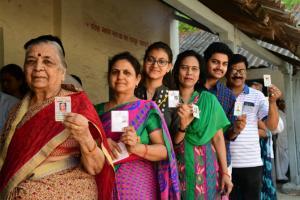 Elections 2019: Re-polling underway in five polling booths in Andra Pra