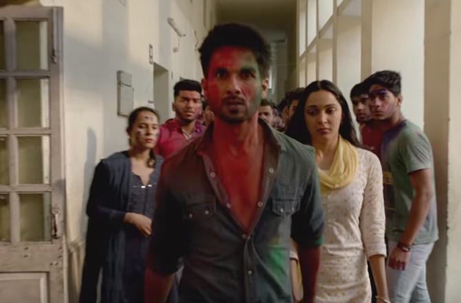 Shahid Kapoor as an angry young man