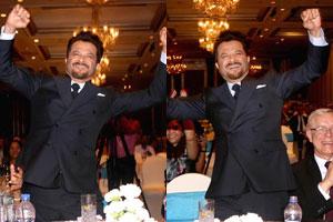 Anil Kapoor felicitated by European Chambers of Commerce in India