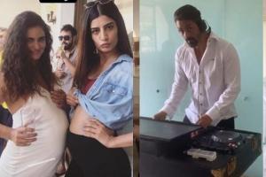 300px x 200px - See photos: Arjun Rampal turns DJ at Gabriella Demetriades' baby shower